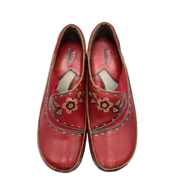 L'Artiste by Spring Step Burbank Leather Clogs, 9 - Picture 7 of 10